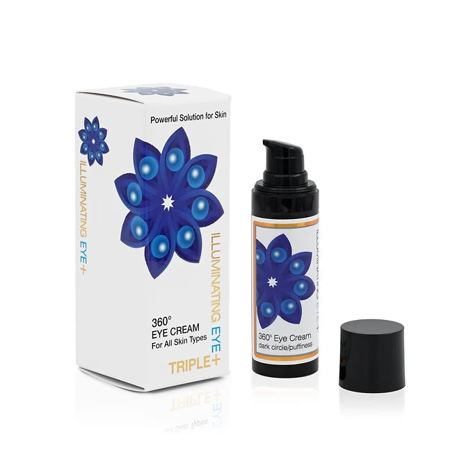 ILLUMINATING EYE professional skin brightening treatment for dark circles and under-eye texture box and bottle