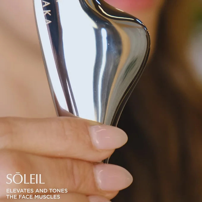 SŌLEIL Microcurrent Face-Lift Gua Sha