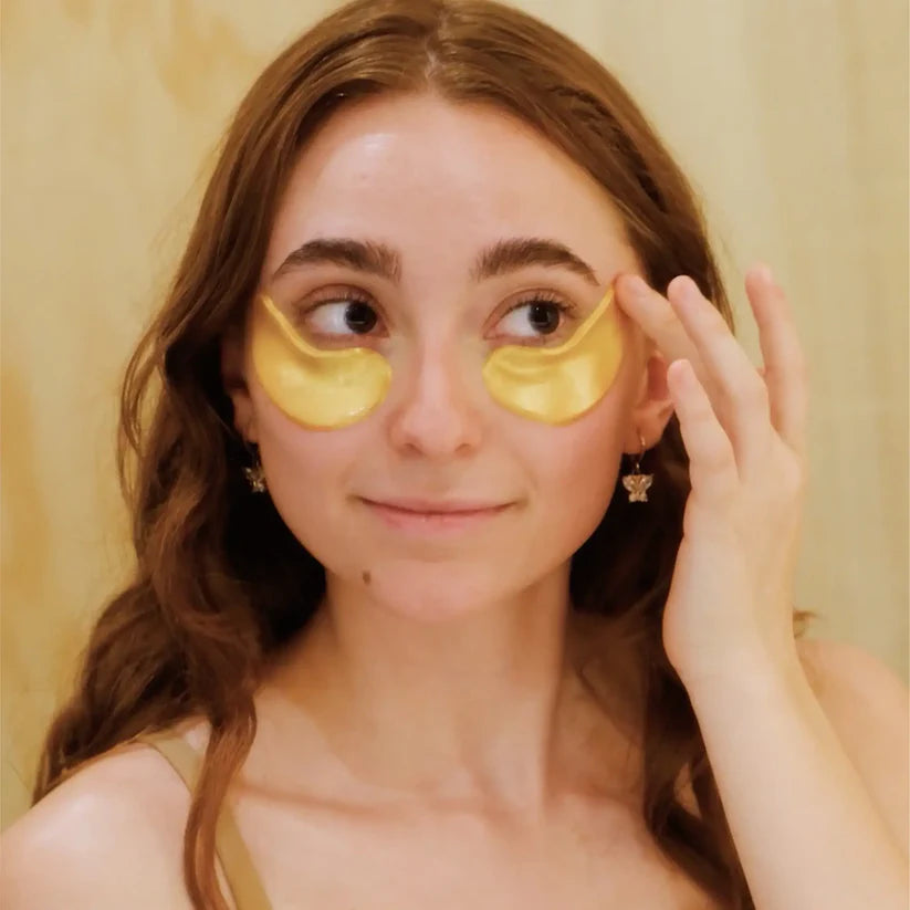 24K Gold Collagen Hydrating Eye Mask Box of 5