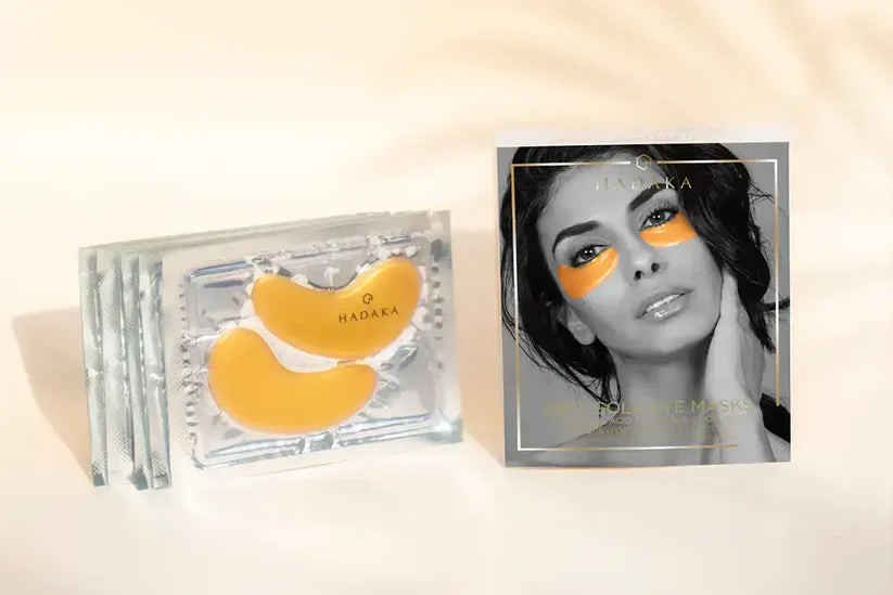 24K Gold Collagen Hydrating Eye Mask Box of 5
