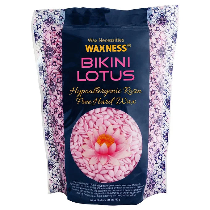 PREMIUM LUXURY BIKINI LOTUS HARD WAX BEADS 1.65 LB /750 G
