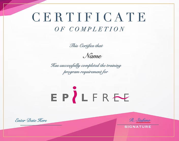 Epilfree Certification