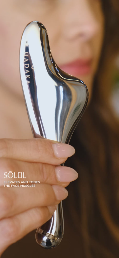 SŌLEIL Microcurrent Face-Lift Gua Sha